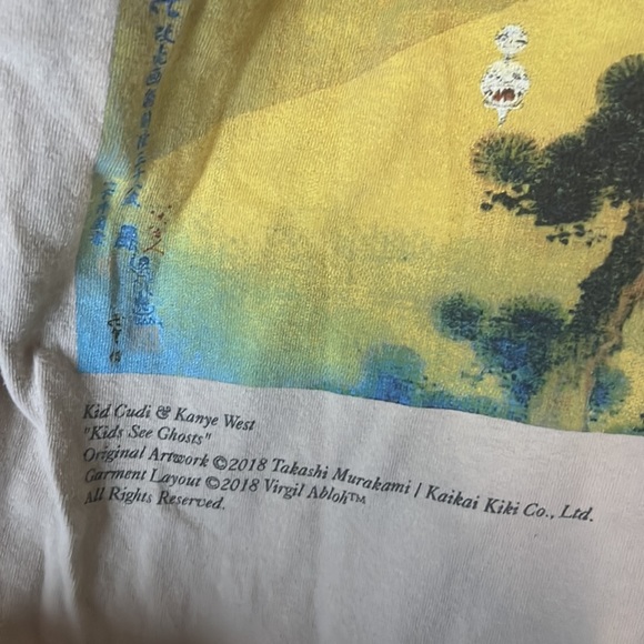 Kanye West × Takashi Murakami × Virgil Abloh Kids See Ghosts long sleeve TEE - Picture 2 of 10